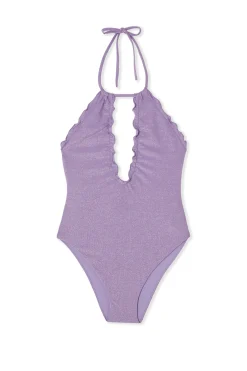 Maillot de bain 1 pièce pailleté