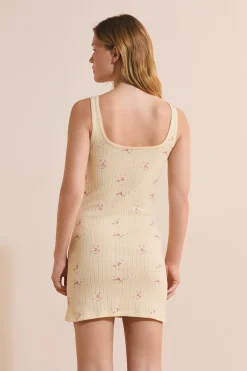 Nuisette en coton en pointelle