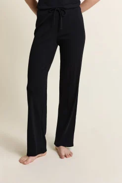 Pantalon de pyjama avec coton côtelé