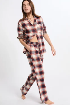Pantalon de pyjama à carreaux