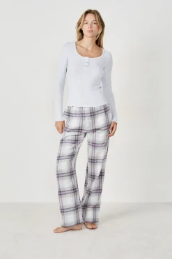 Pantalon de pyjama à carreaux
