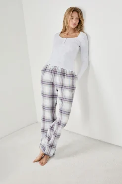 Pantalon de pyjama à carreaux