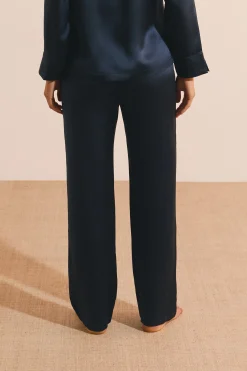 Pantalon de pyjama en soie