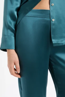 Pantalon de pyjama en soie