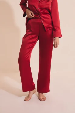 Pantalon de pyjama en soie