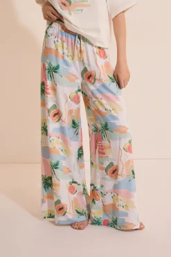 Pantalon de pyjama à motifs