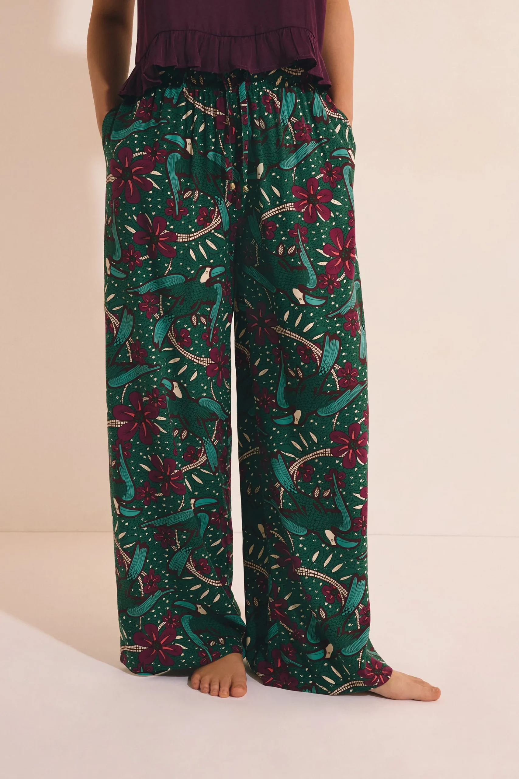 Pantalon de pyjama à motifs