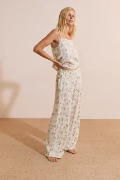 Pantalon de pyjama à motifs radis