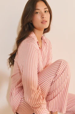 Pantalon de pyjama à rayures