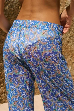 Pantalon fleuri