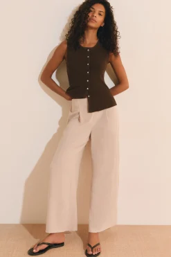 Pantalon fluide large