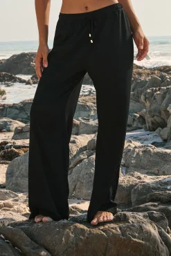 Pantalon fluide élastiqué