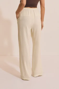 Pantalon fluide élastiqué