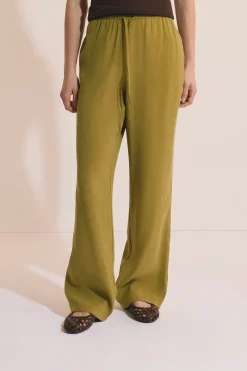 Pantalon fluide élastiqué