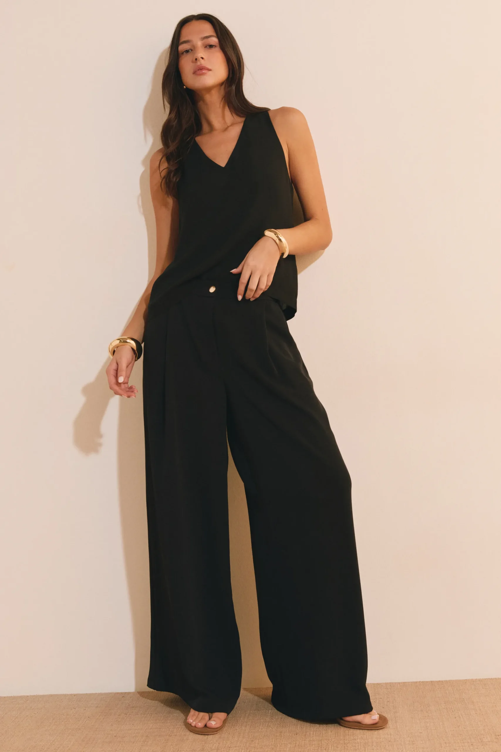Pantalon large