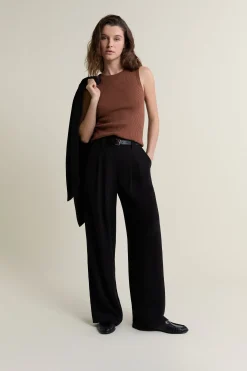 Pantalon large à pinces