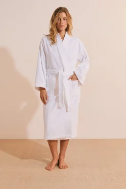 Peignoir en éponge 100% coton
