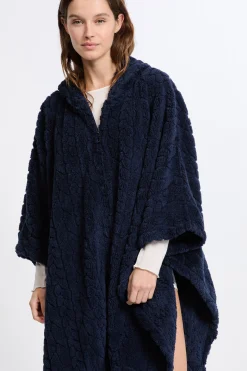 Poncho effet polaire