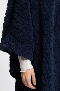 Poncho effet polaire