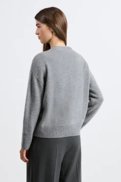 Pull col V en cachemire