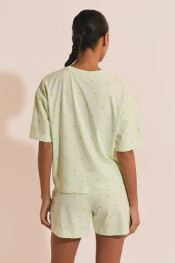 Pyjama 2 pièces motifs ananas