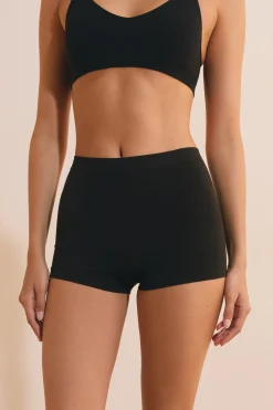 Short boyleg sans coutures en coton biologique