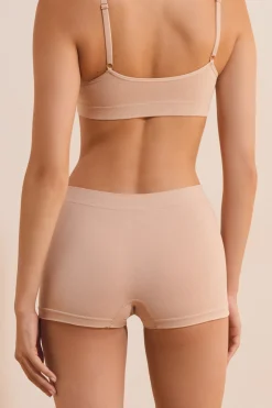 Short boyleg sans coutures en coton biologique