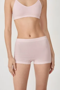Short boyleg sans coutures en coton biologique