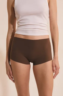 Short boyleg sans coutures en coton