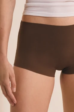 Short boyleg sans coutures en coton