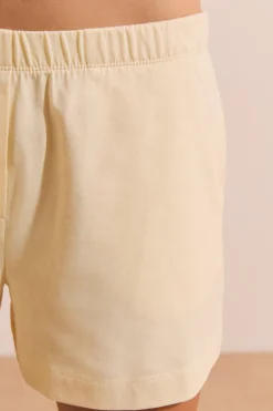 Short de pyjama boyfriend en coton