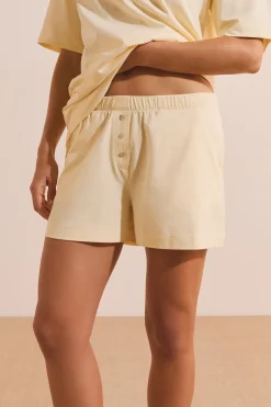 Short de pyjama boyfriend en coton