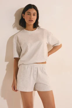 Short de pyjama boyfriend en coton