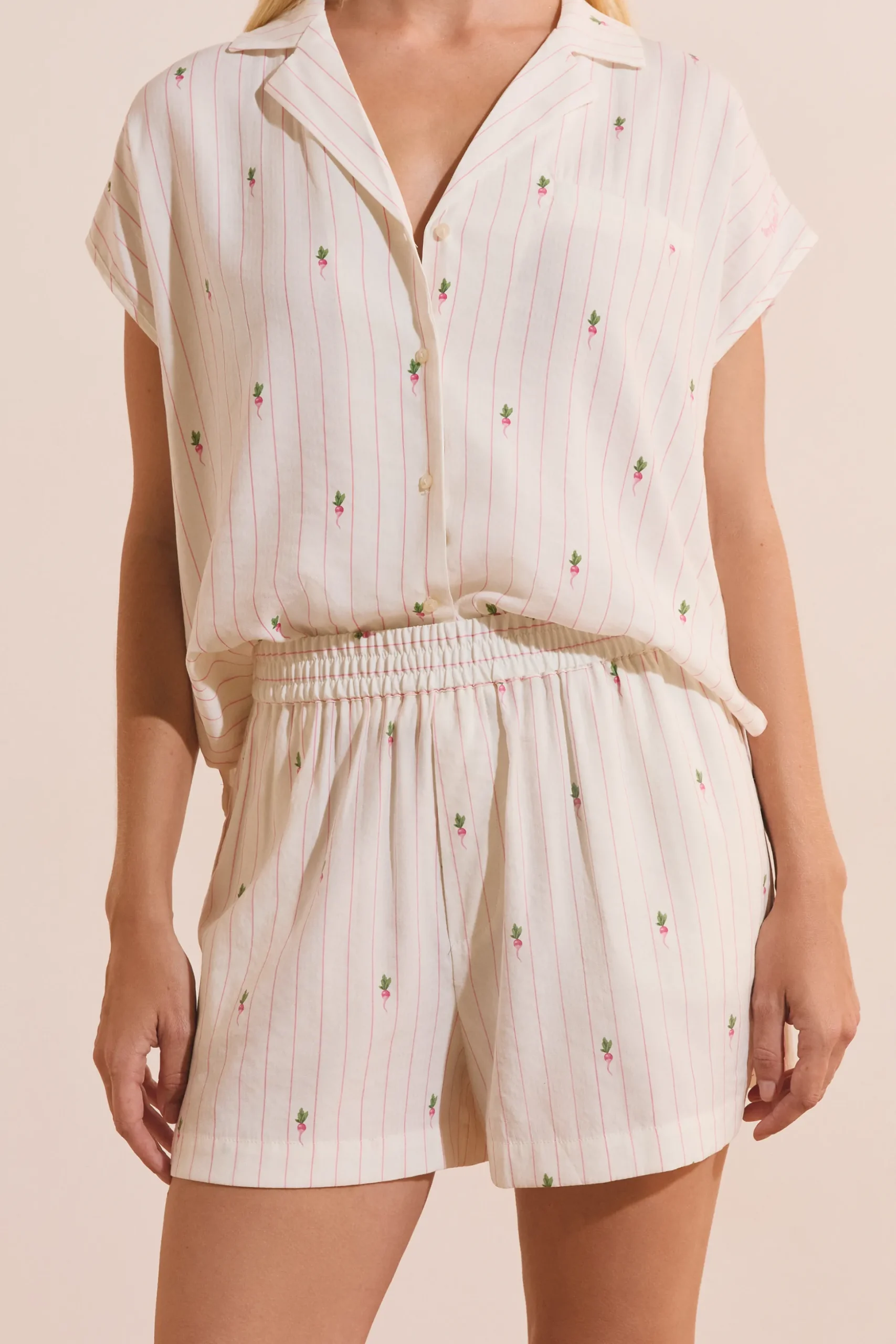 Short de pyjama à motifs
