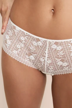 Shorty en dentelle sans teinture