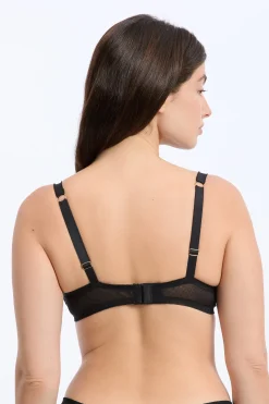 Soutien-gorge balconnet coques fines en tulle