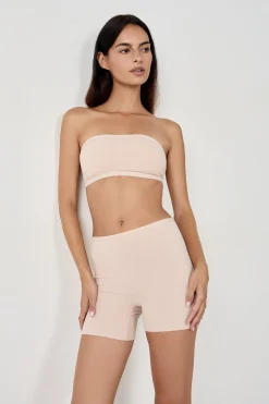 Soutien-gorge bandeau sans armatures en coton biologique extensible