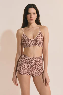 Soutien-gorge brassière col V