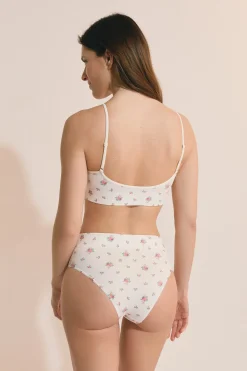 Soutien-gorge brassière col V