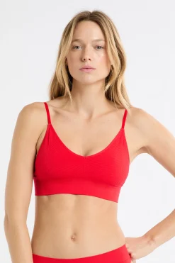 Soutien-gorge brassière sans armature