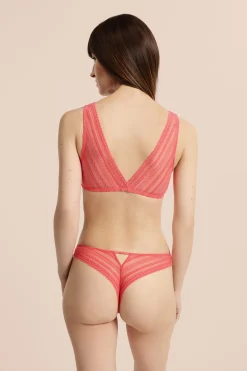 Soutien-gorge brassière sans armatures post-mastectomie avec ouverture devant