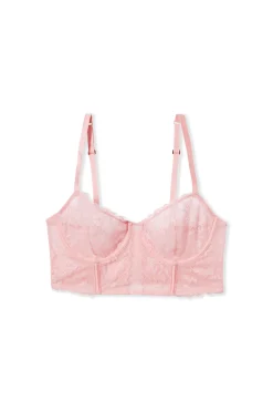 Soutien-gorge bustier avec broderie