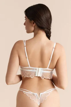 Soutien-gorge bustier en broderie