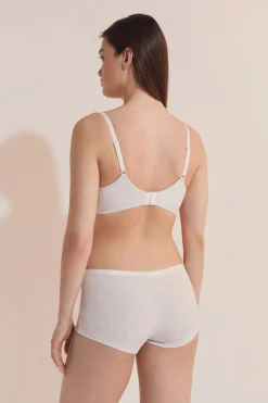 Soutien-gorge coques fines, clips d'allaitement