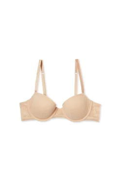 Soutien-gorge coques fines en dentelle