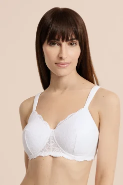 Soutien-gorge coques fines sans armatures post-mastectomie