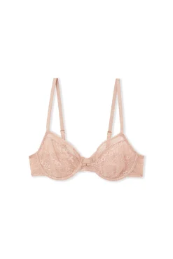 Soutien-gorge en dentelle avec bijou doré