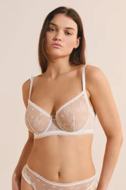 Soutien-gorge N.9 - Balconnet avec broderie