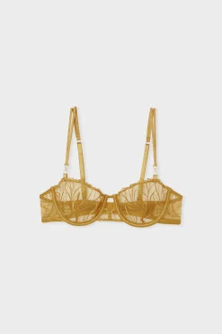Soutien-gorge N.9 - Balconnet en broderie florale