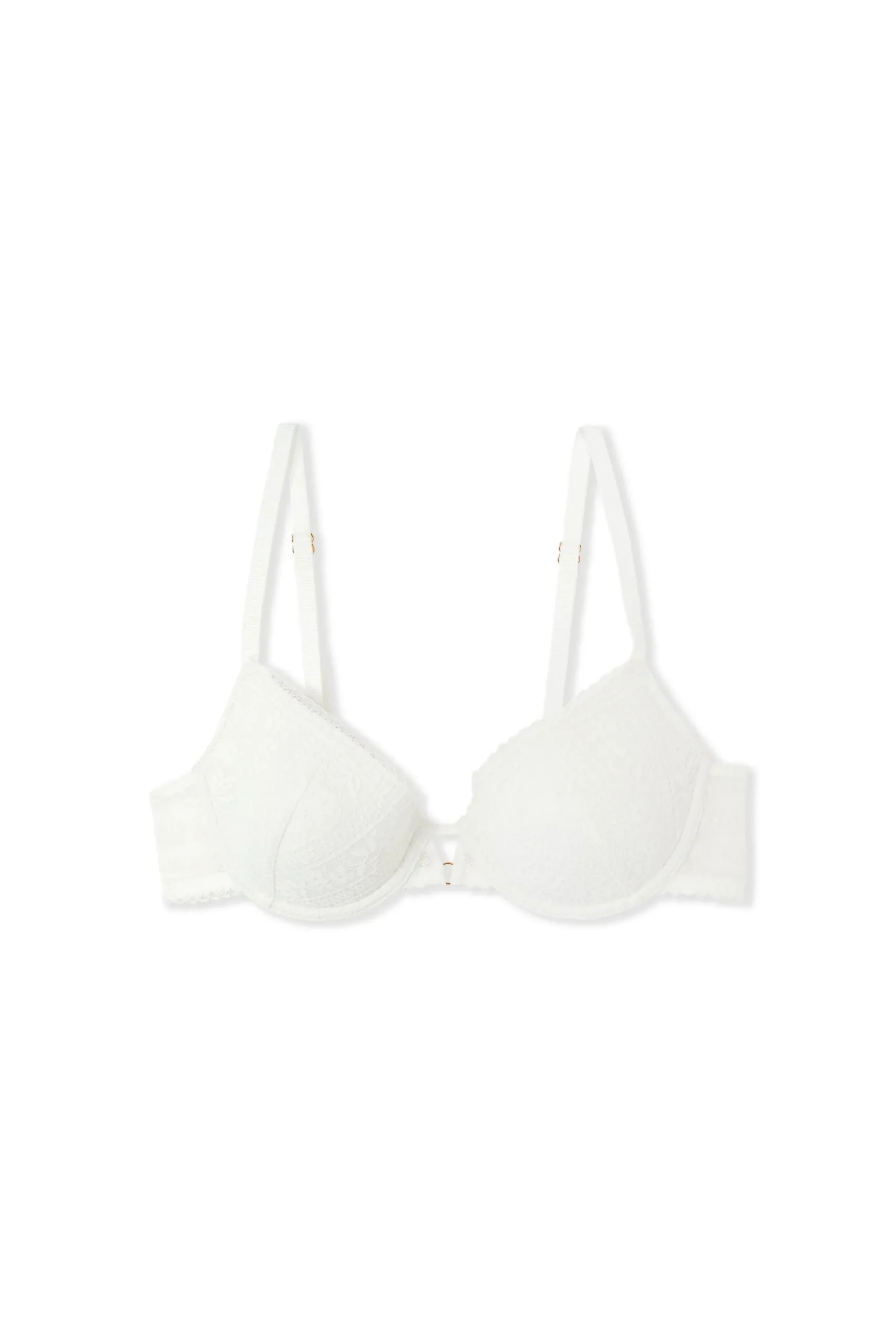 Soutien-gorge N.4 - Le coques fines en dentelle sans teinture